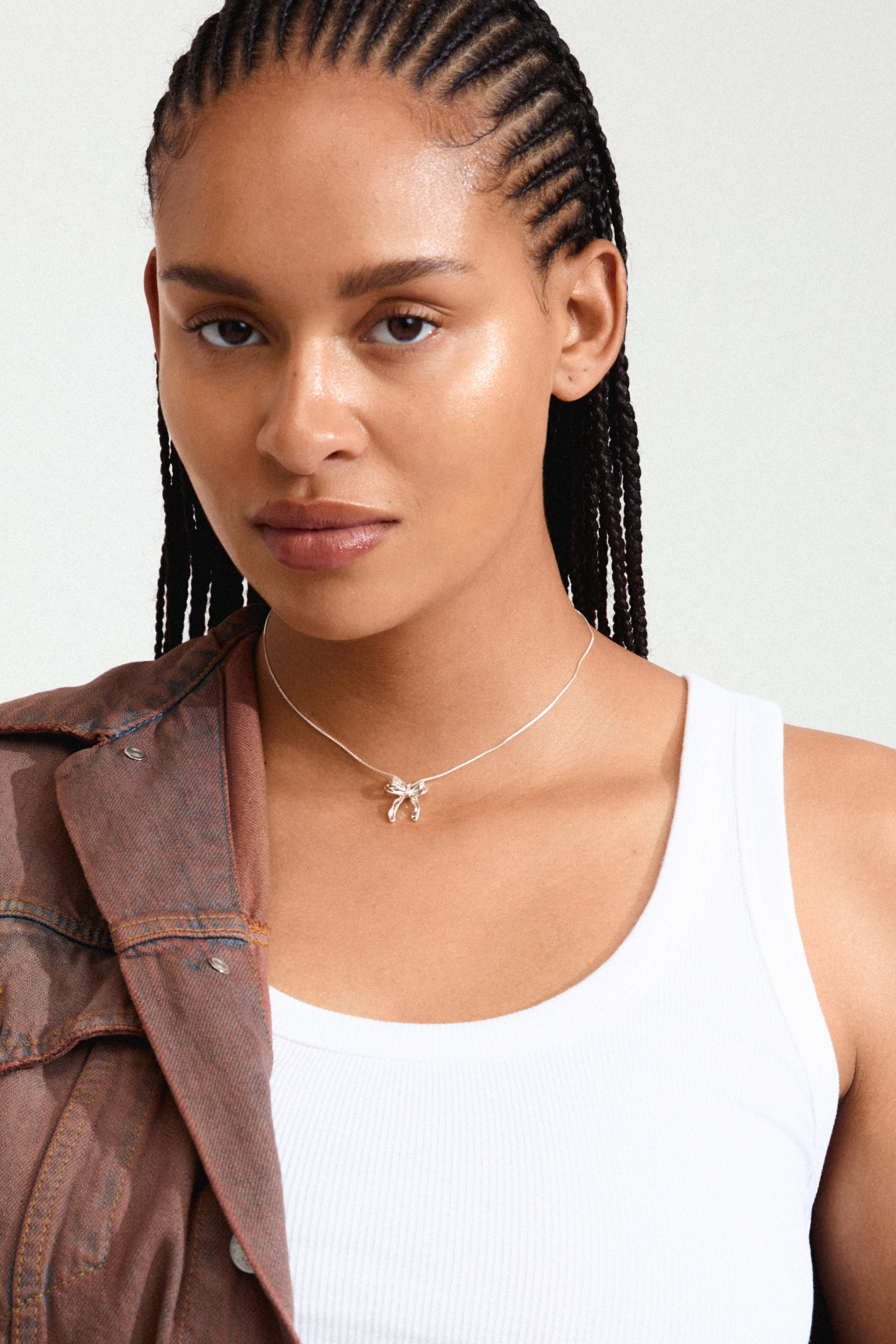 Cassian halskæde - sølvbelagt